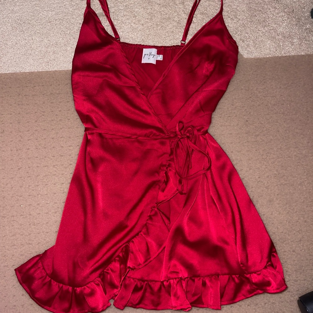 Polly wrap dress